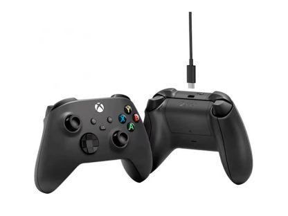 Control Inalámbrico Xbox Series X|S Negro + Cable USB-C - Image 3