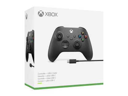 Control Inalámbrico Xbox Series X|S Negro + Cable USB-C - Image 4