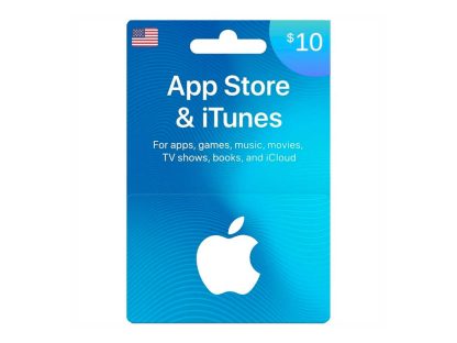 Tarjeta iTunes $10 Dólares Cuenta USA
