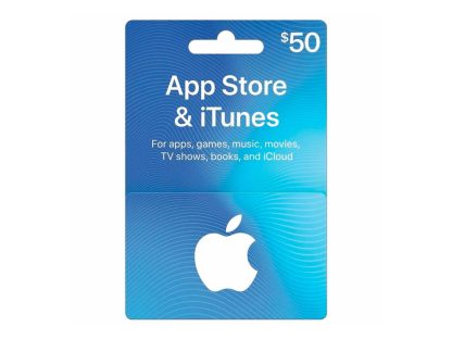 Tarjeta iTunes $50 Dólares Cuenta USA
