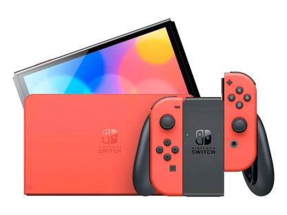 Nintendo Switch Oled - Edición Mario Roja