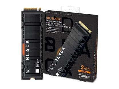 SSD M.2 Western Digital Con Disipador 2TB para PS5