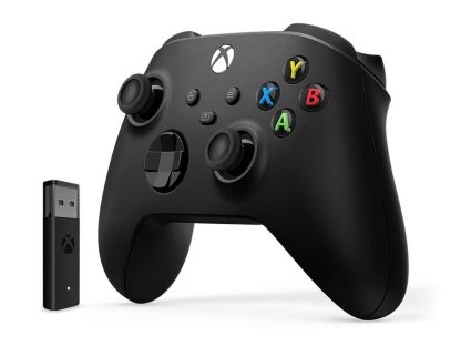 Control Inalámbrico Negro Xbox Series X|S + Receptor Inalámbrico - Image 2