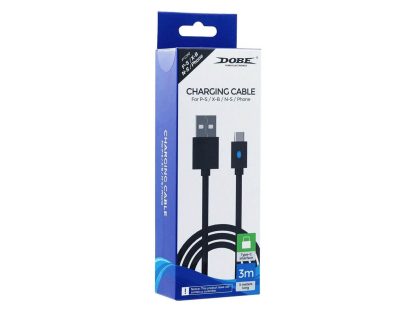 Cable De Control 2 Metros Ps5/Xbox Tipo-C