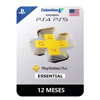 Suscripción PlayStation Plus Essential - Región USA 12 Meses