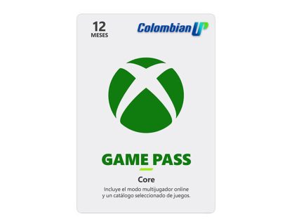 Suscripción Xbox Game Pass Core Series X|S / ONE - Región Colombia 12 Meses