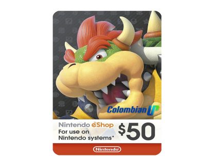 Tarjeta Nintendo E-Shop $50 Dólares Para Cuenta USA
