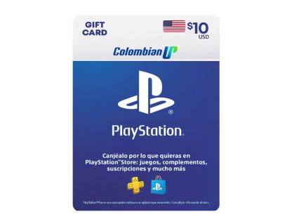 Tarjeta PlayStation Network PSN $10 Dólares Para Cuenta USA