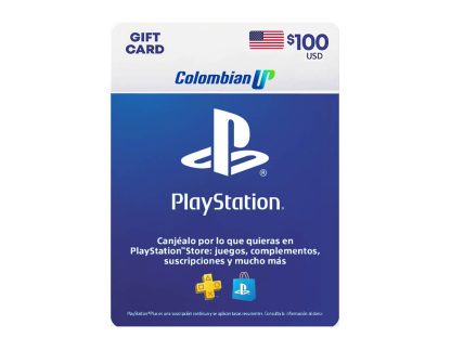 Tarjeta PlayStation Network PSN $100 Dólares Para Cuenta USA