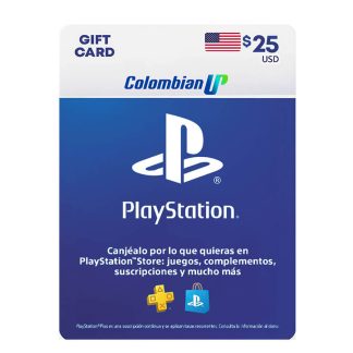 Tarjeta PlayStation Network PSN $25 Dólares Para Cuenta USA