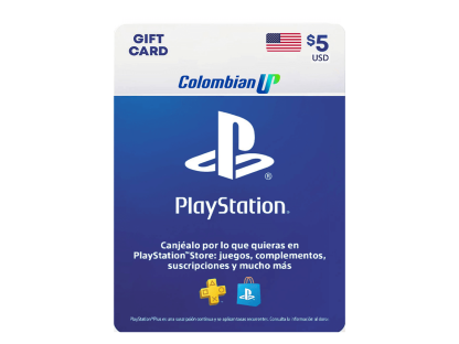 Tarjeta PlayStation Network PSN $5 Dólares Para Cuenta USA