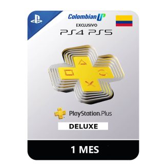 Suscripción PlayStation Plus Deluxe - Región Colombia 1 Mes