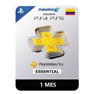 Suscripción PlayStation Plus Essential - Región Colombia 1 Mes
