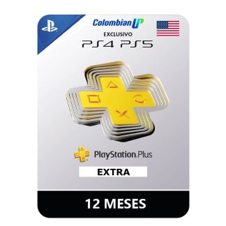 Suscripción PlayStation Plus Extra - Región USA 12 Meses