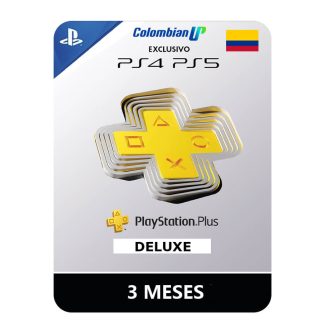 Suscripción PlayStation Plus Deluxe - Región Colombia 3 Meses