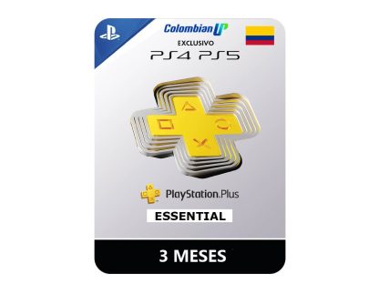 Suscripción PlayStation Plus Essential - Región Colombia 3 Meses