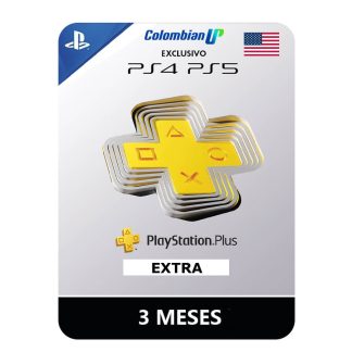 Suscripción PlayStation Plus Extra - Región USA 3 Meses