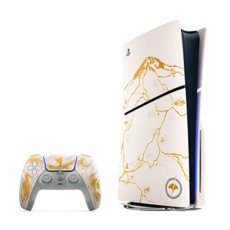 PlayStation 5 Slim Versión Disco + Ghost of Yōtei