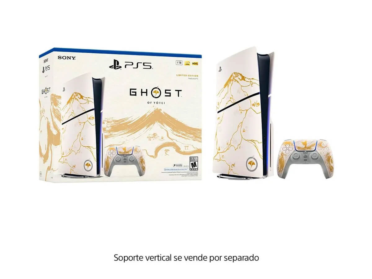 PlayStation 5 Slim Versión Disco + Ghost of Yōtei - Image 3