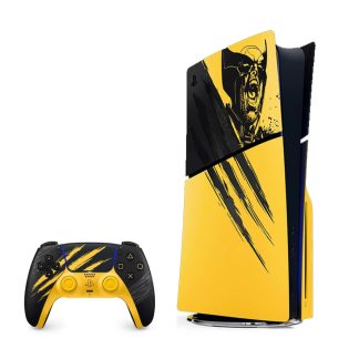 Playstation 5 Slim Version Digital - Edicion Limitada  Marvel’s Wolverine Battle Yellow