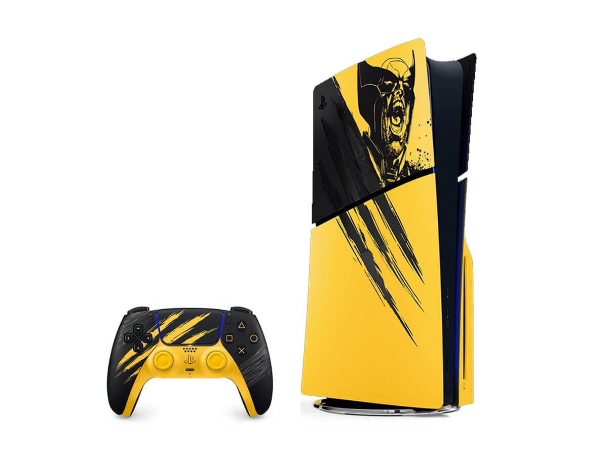 Playstation 5 Slim Version Digital - Edicion Limitada Marvel’s Wolverine Battle Yellow